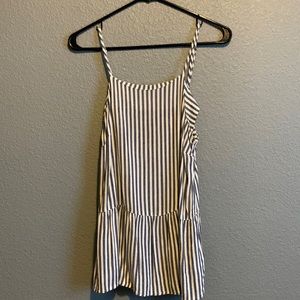 Soft Striped Flowy Tank Top